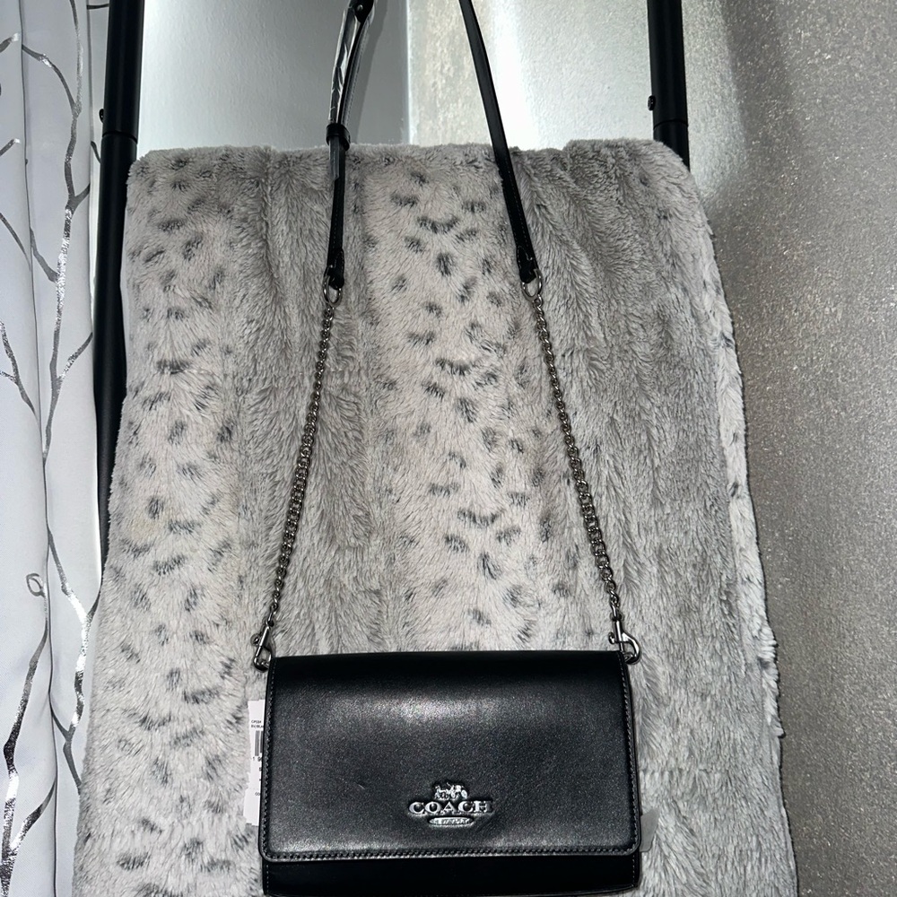 Coach Flap Clutch Crossbody